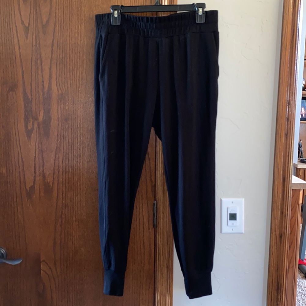 Black joggers